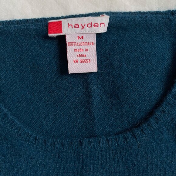 Blue cashmere sweater - hayden - women's medium - Picture 4 of 4